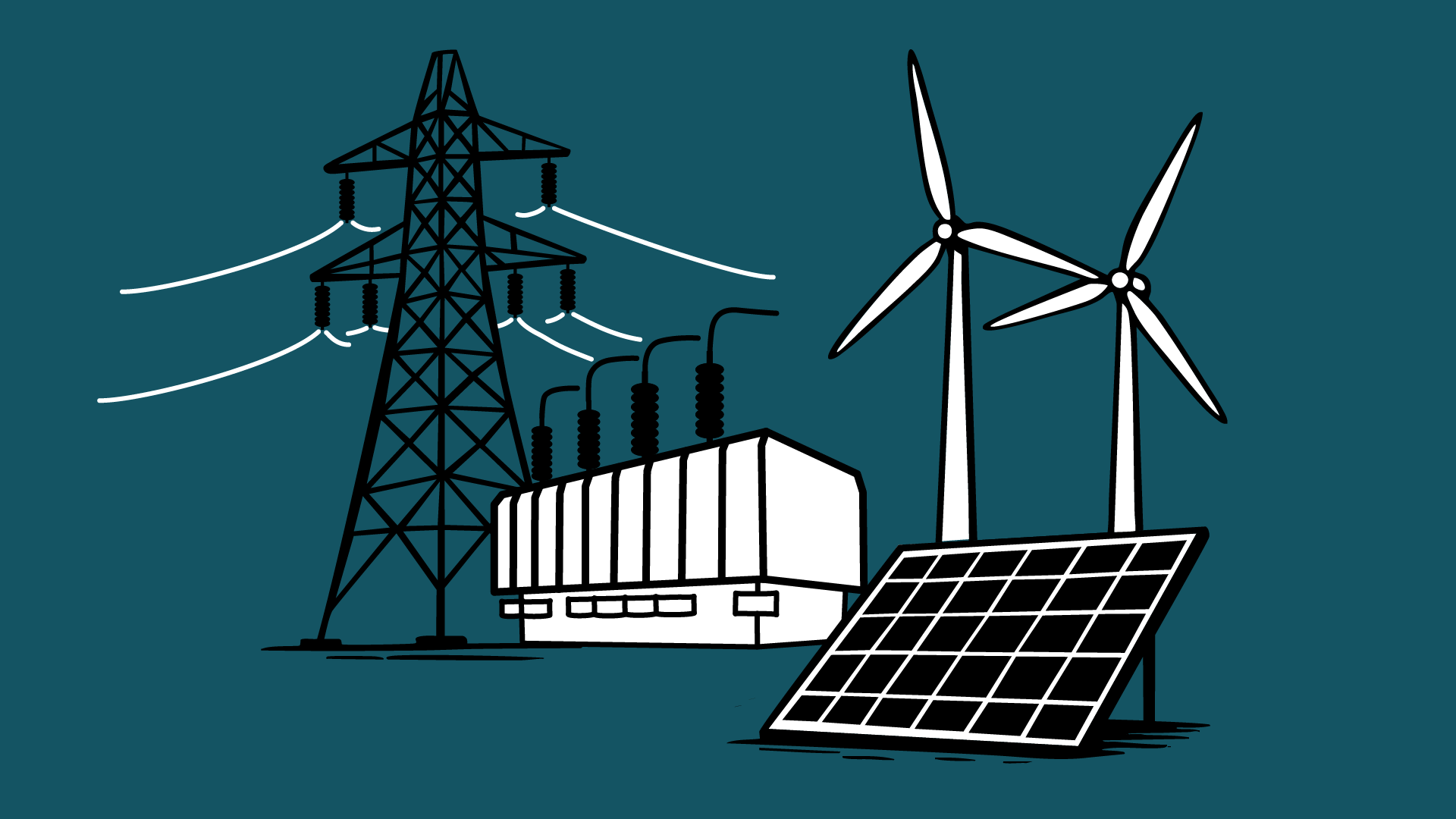 Darstellung eines Transformators